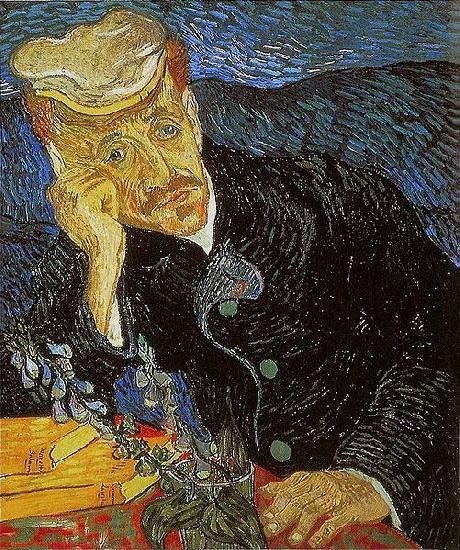 Vincent Van Gogh Portrait of Dr. Gachet was sold for 82.5 million US dollars China oil painting art